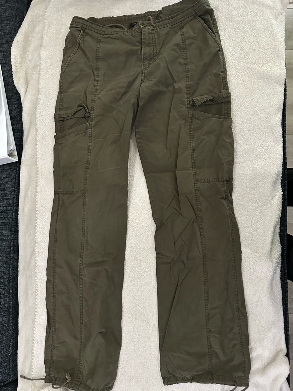 The Limited Women Olive Utility Cargo Pants